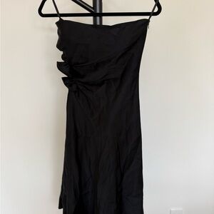 Banana Republic Elegant Black Strapless Dress